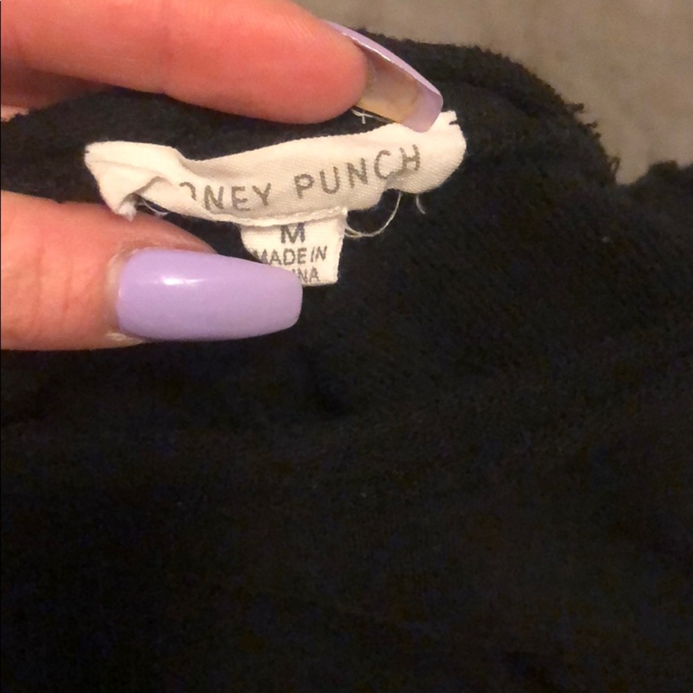 Cropped Roses Sweatshirt - Picture 3 of 3
